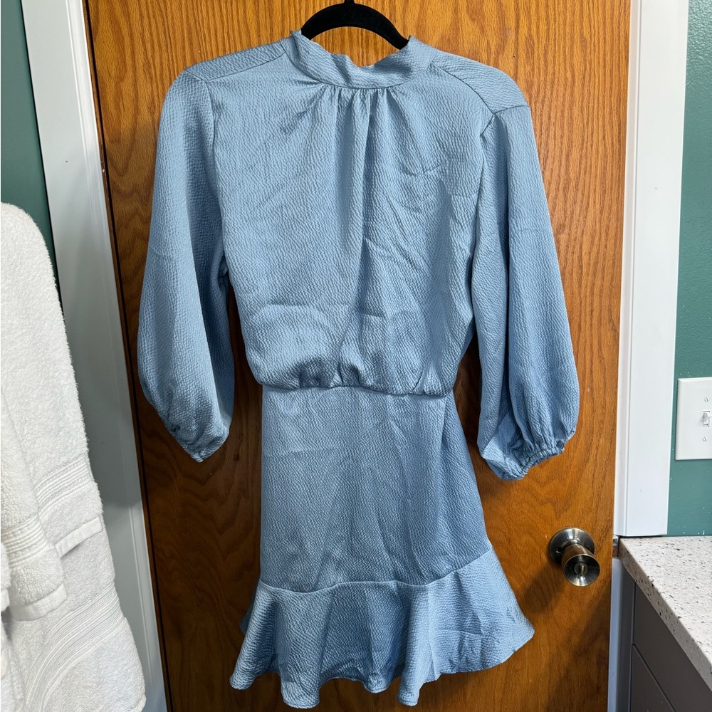 Dusty Blue Dress